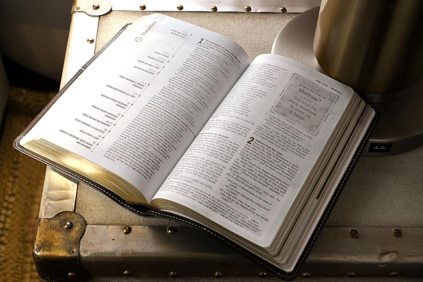 Every Man'S Bible: New Living Translation, Deluxe Explorer Edition (Leatherlike, Brown) – Study Bible for Men with Study Notes, Book Introductions, and 44 Charts