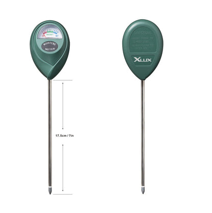 Soil Moisture Sensor Meter Water Monitor, Hygrometer for Gardening, Farming,Plants, No Batteries Required, 2 Pack