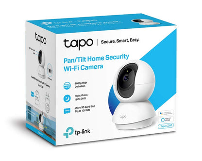 Tapo Tp-Link C200 Home Security Wifi Camera 1080P 2-Way Audio EU Versions