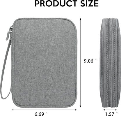 , Travel Cord Organizer Case, Compact Electronics Accessories Bag for Cable, Cord, Charger, Phone