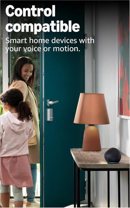 Echo Dot (Newest Model) - Vibrant Sounding Speaker, Designed for Alexa+, Great for Bedrooms, Dining Rooms and Offices, Charcoal
