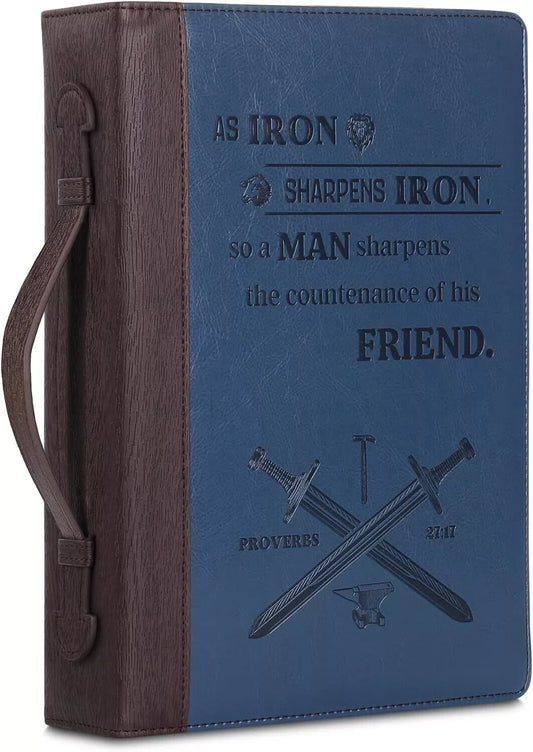 - Fundas Biblicas Para Hombres, 10,7" X 7,5" X 2,4, Estuche Para La Biblia P...