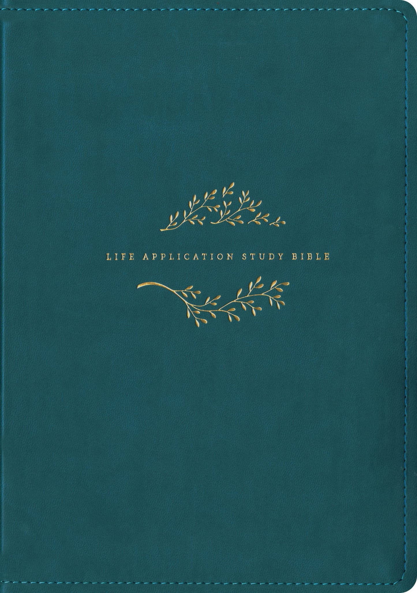 KJV Life Application Study Bible, Third Edition, Large Print (Leatherlike, Teal Blue, Indexed, Red Letter) (Hardcover)
