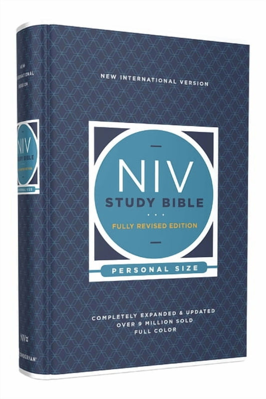 NIV Study Bible, Fully Revised Edition NIV Study Bible, Fully Revised Edition, Personal Size, Hardcover, Red Letter, Comfort Print, (Hardcover)