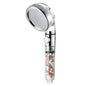 New 3 Functions High Pressure SPA Shower Head Water Saving Handheld Rainfall Bathroom Accessories Anion Filter Shower