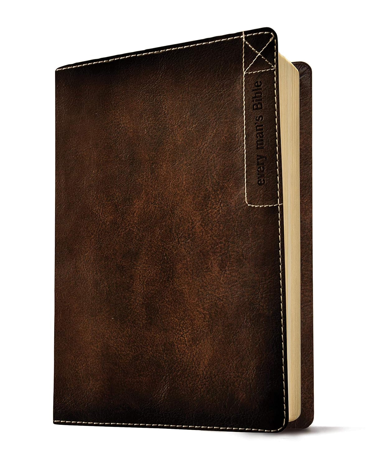 Every Man'S Bible: New Living Translation, Deluxe Explorer Edition (Leatherlike, Brown) – Study Bible for Men with Study Notes, Book Introductions, and 44 Charts