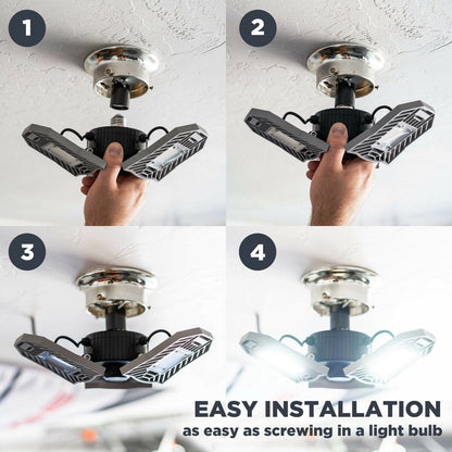 Led Garage Light-Led Adjustable Light-Basement Led Light