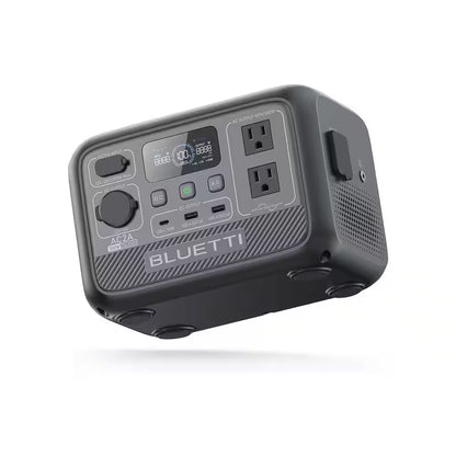 300-Watt Continuous/600W Peak Output Power Station AC2A Push Button Start Lifepo4 Battery Solar Generator for Outdoor