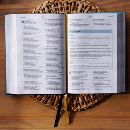 Nkjv, the Bible Study Bible, Leathersoft, Brown, Comfort Print: a Study Guide for Every Chapter of the Bible, (Hardcover)