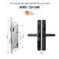 Tuya Wifi App Waterproof Smart Door Lock Aluminum Biometric Lock Fingerprint Door Handle Digital Keyless Lock for Glass Sliding