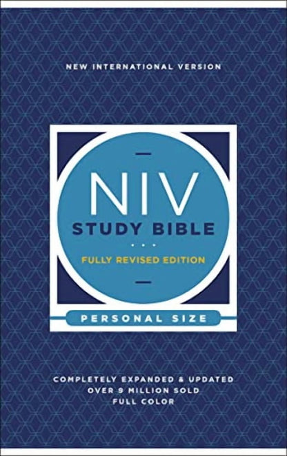 NIV Study Bible, Fully Revised Edition NIV Study Bible, Fully Revised Edition, Personal Size, Hardcover, Red Letter, Comfort Print, (Hardcover)