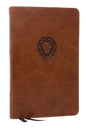 Nkjv, Thinline Bible Youth Edition, Leathersoft, Brown, Red Letter Edition, Comfort Print, (Hardcover)