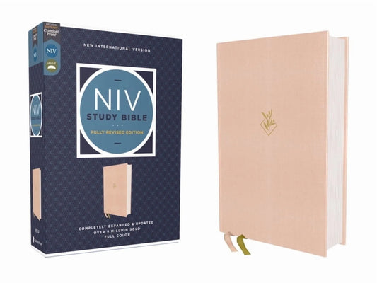 NIV Study Bible, Fully Revised Edition NIV Study Bible, Fully Revised Edition (Study Deeply. Believe Wholeheartedly.), Cloth over Board, Pink, Red Letter, Comf, (Hardcover)