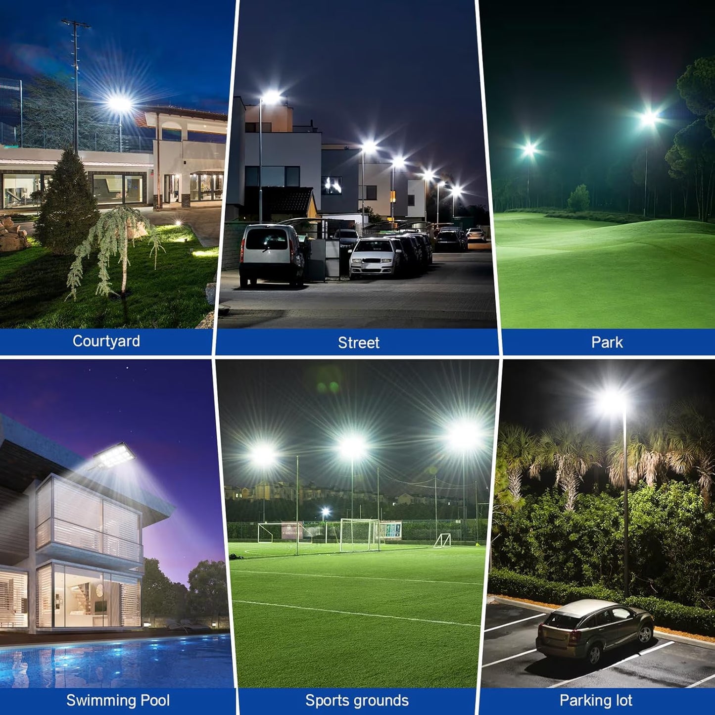 Solar Street Light 4600W, Large Size Extra Bright, Outdoor Dusk to Dawn 380000 Lumens with Motion Sensor