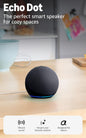 Echo Dot (Newest Model) - Vibrant Sounding Speaker, Designed for Alexa+, Great for Bedrooms, Dining Rooms and Offices, Charcoal