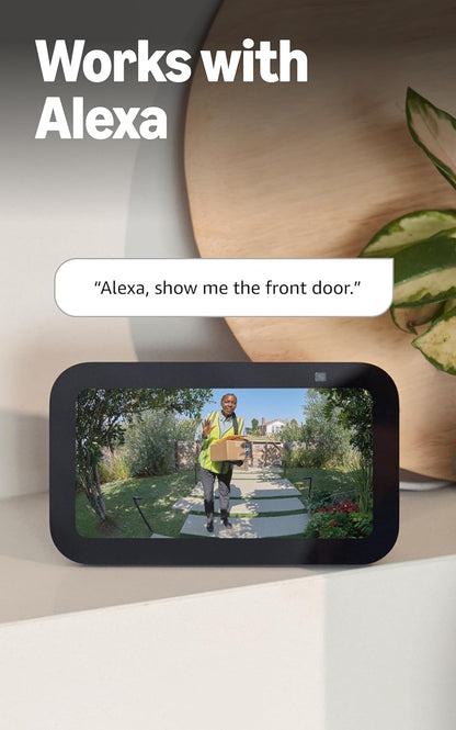 Video Doorbell Wired, Home or Business Security, Two-Way Talk, Advanced Motion Detection, HD Camera and Real-Time Alerts to Monitor Your Front Door (Wi Required)